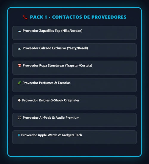 TOP PROVEEDORES REVENTA